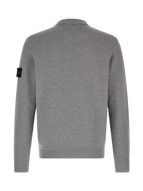 Maglia crewneck ash grey Stone Island | L2S15 5100011 S01C4V0049 ASH GREY